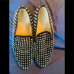 Louboutin Men’s Spiked Loakers